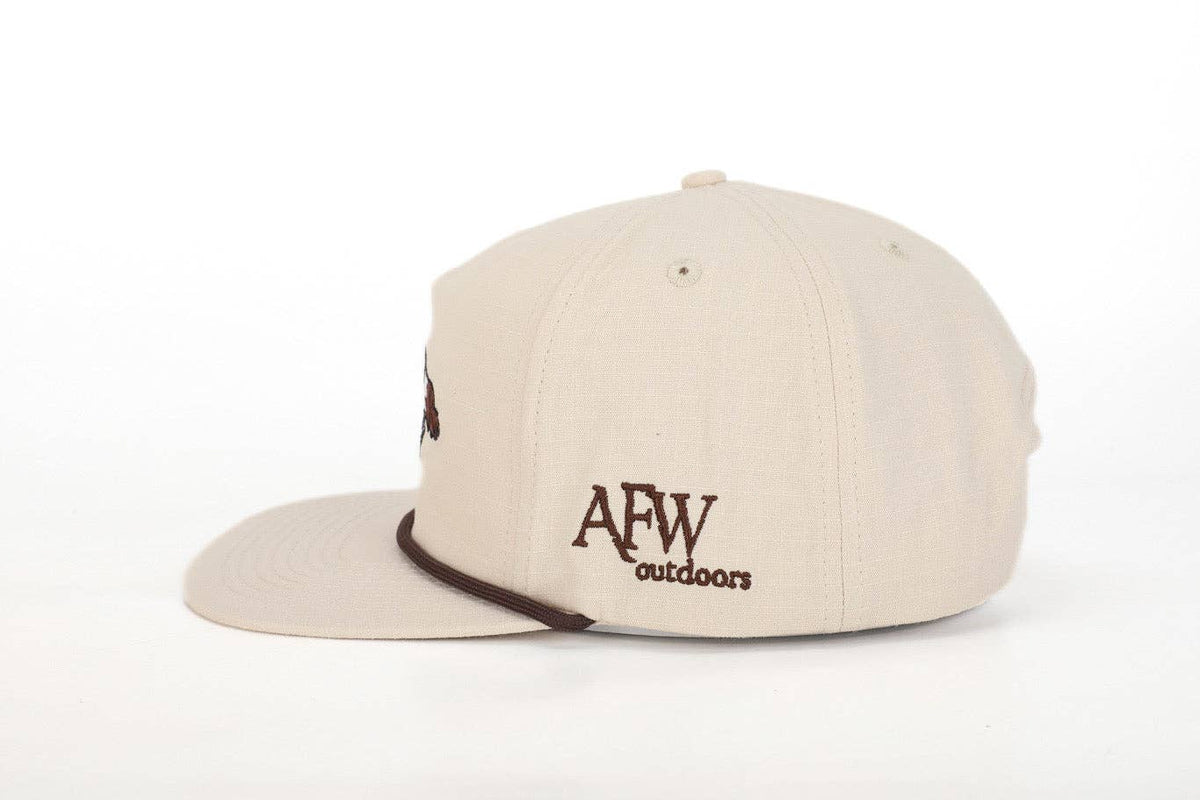 American Flyway Waterfowl - Light Khaki Pointer Ripstop Rope Hat