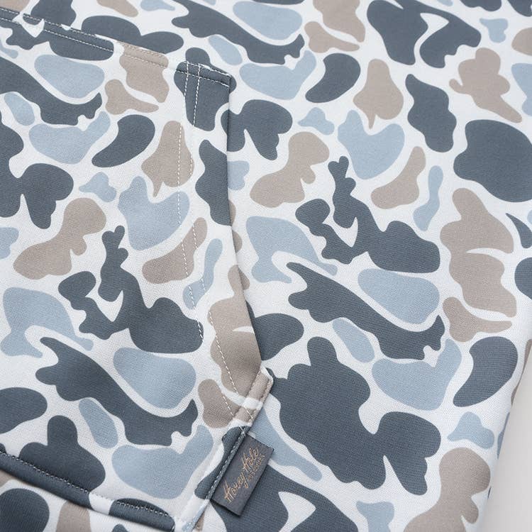 Honey Hole Outdoors - Fleece Hoodie - Smoke Camo
