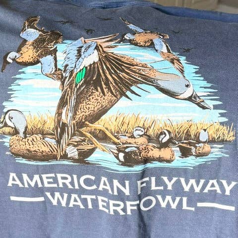 American Flyway Waterfowl - AFW The AFW Blue Wing Teal Denim