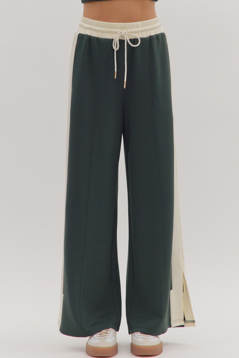 Pant Sets with White Stripe Detail