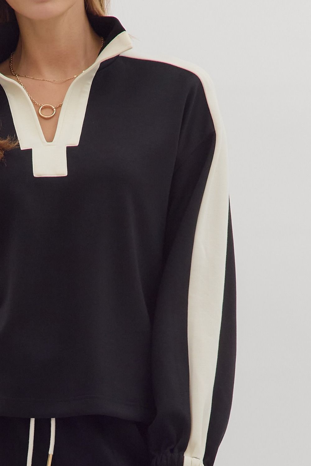 Pant Sets with White Stripe Detail